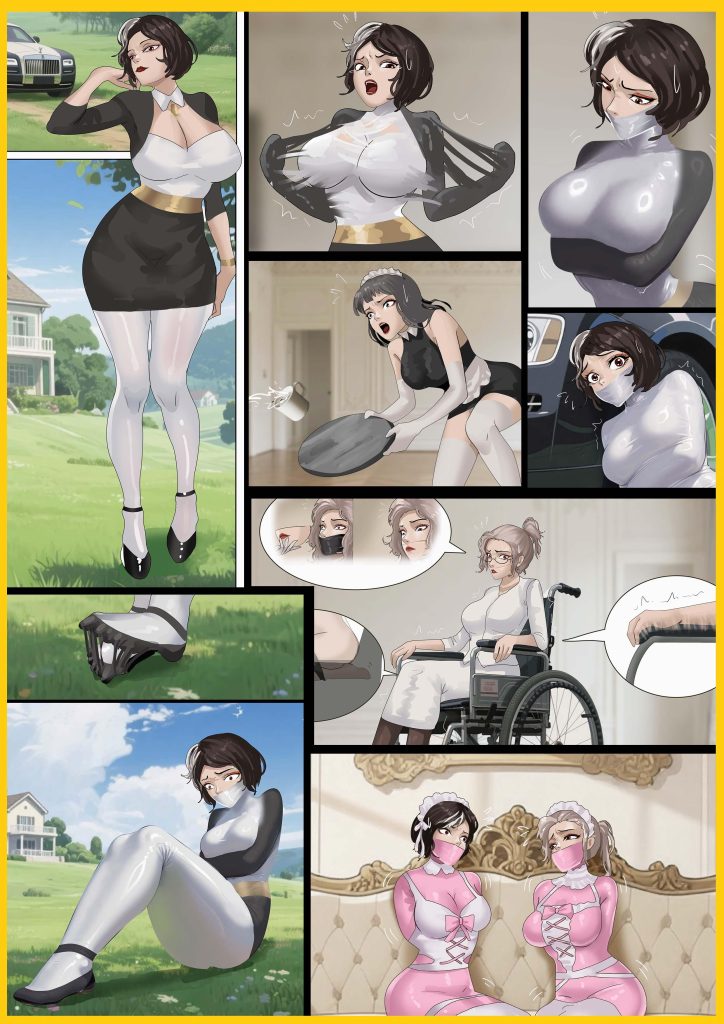 [King]《伪装拘束——被全程操控的女董事长 02》继续有趣的伪装拘束 更多高高在上的千金被自己的华服包裹囚禁~ - 5元站-5元站