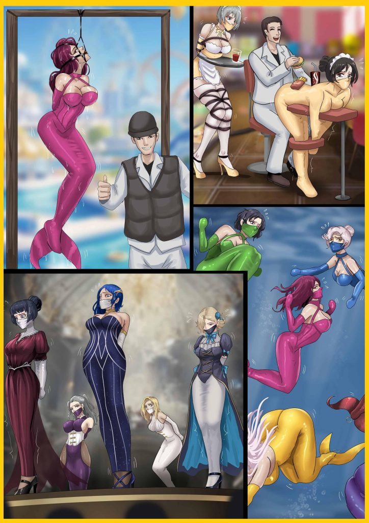 [King]《木眉星漫画化！——03性感play游戏 》女奴星球 美女贵族舞会 新奇美人鱼钓鱼 - 5元站-5元站