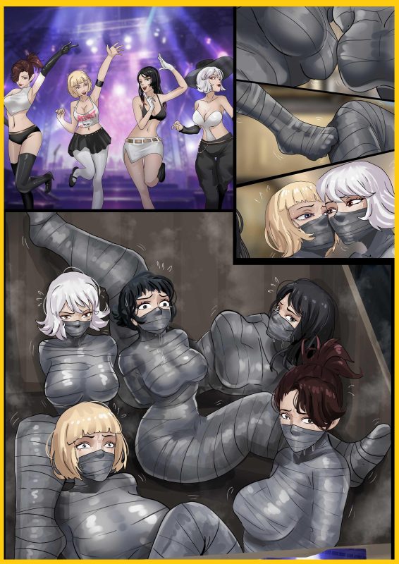 [King]《超模女团被绑架成木乃伊 》性感女团被盯上变成一个个木乃伊 超精彩的木乃伊群缚 - 5元站-5元站