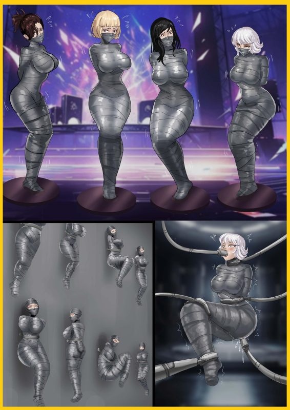 [King]《超模女团被绑架成木乃伊02-身陷魔窟 》性感女团被绑架到绑匪秘密基地 被肆意玩弄绑架玩弄 - 5元站-5元站