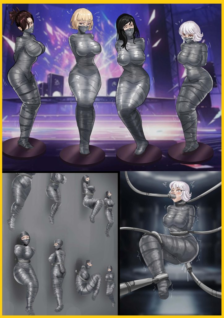 [King]《超模女团被绑架成木乃伊02-身陷魔窟 》性感女团被绑架到绑匪秘密基地 被肆意玩弄绑架玩弄 - 5元站-5元站