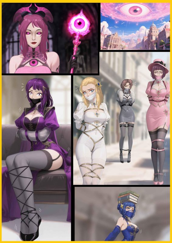 [King]《强大魔王中陷阱—番外篇 诡缚城市01 》魔王将整个城市催眠 世间规则被修改 城市贵妇们变成紧缚丽人 - 5元站-5元站