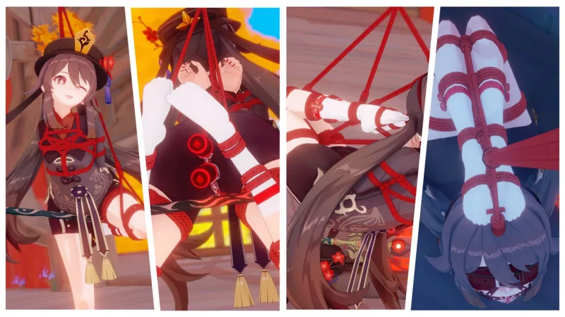 [bazy] 胡桃 火蝶囚于蛛网之上+裸足版 [已修复]-5元站