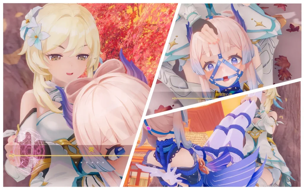 图片[1]-[bazy] 珊瑚宫心海的特殊假期+珊瑚宫心海的水中表演+小短片 - 5元站-5元站