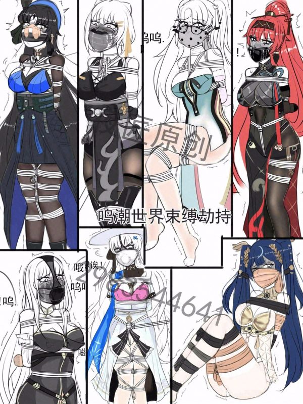 [夜匠]《游戏动漫束缚之鸣潮世界束缚劫持》-5元站