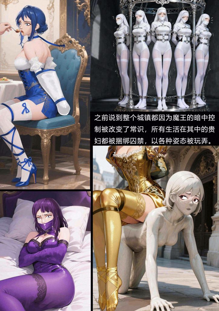 图片[2]-[King]《强大魔王中陷阱—番外篇 诡缚城市完结篇 》恐怖王宫 城堡中无数被剥夺身份的美女们被囚禁其中。 - 5元站-5元站