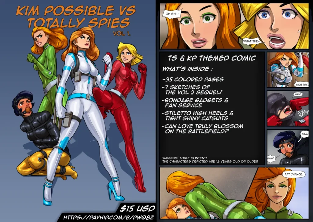 图片[1]-[HK_Comm] Kim Possible vs Totally Spies Vol 1 - 5元站-5元站