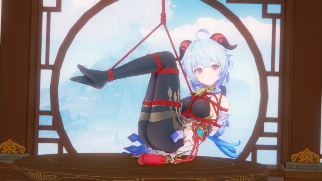 图片[2]-[bazy] 散图甘雨 《甘雨的别样假日》红绳原版 [已修复] - 5元站-5元站