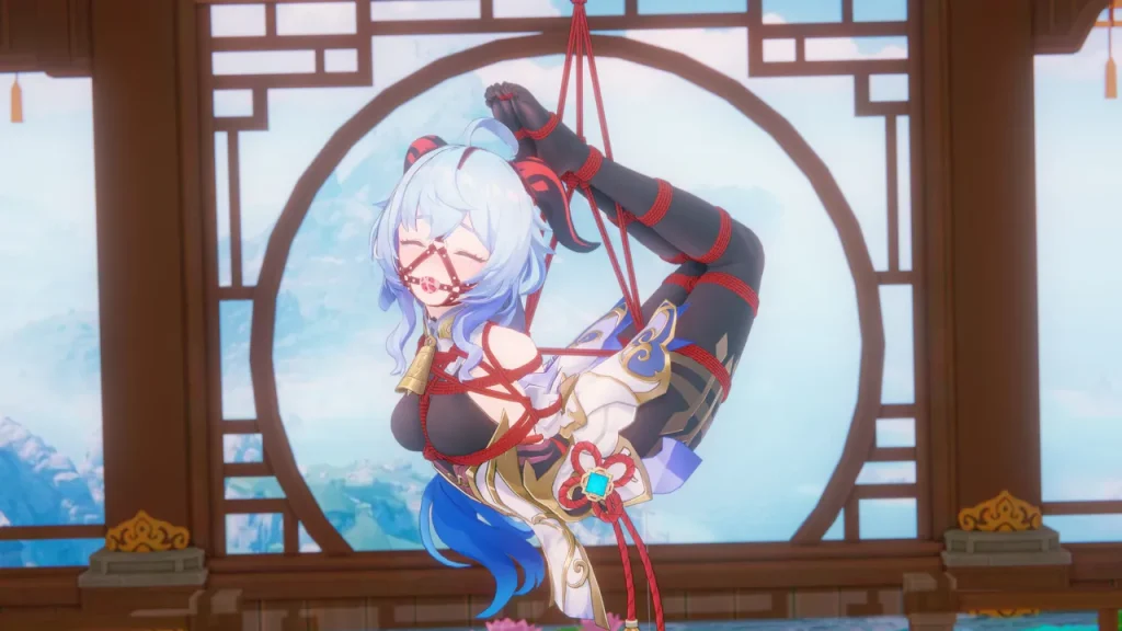 图片[1]-[bazy] 散图甘雨 《甘雨的别样假日》红绳原版 [已修复] - 5元站-5元站