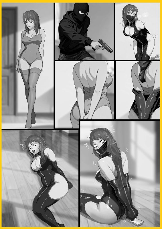 [King] 《无解束缚裙02-诱人母女》超经典的诱人拘束服~磨不破的紧身衣，撕不开的封嘴罩，母女绝境中耗尽所有希望-5元站