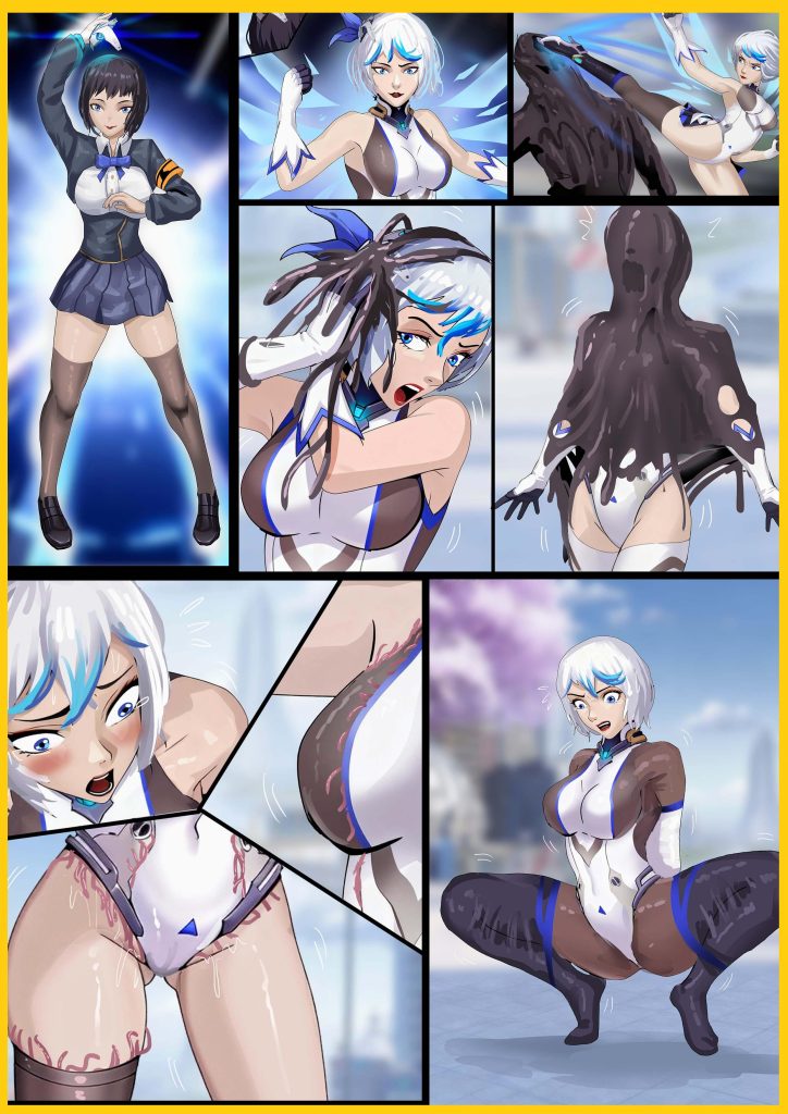 图片[1]-[King]《魔法少女希依—变身的陷阱》美少女对决魔物 却被特殊的陷阱捆绑 粘液包裹 触手改造 强制全包 绝对精彩纷呈~ - 5元站-5元站