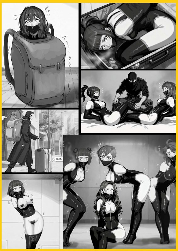 [King] 《无解束缚裙03-缚影囚笼》特制拘束服锁住自由与呼吸 精密机关锁住毕生自由，地下工厂的秘密 数十个美女的痛苦呻吟-5元站