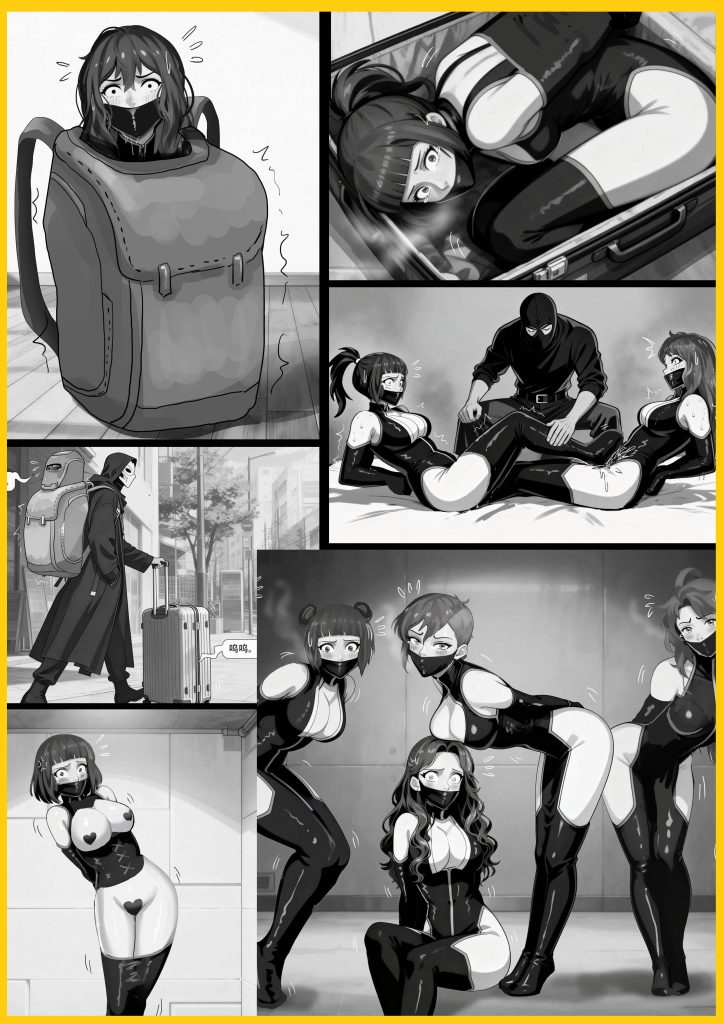 图片[1]-[King] 《无解束缚裙03-缚影囚笼》特制拘束服锁住自由与呼吸 精密机关锁住毕生自由，地下工厂的秘密 数十个美女的痛苦呻吟 - 5元站-5元站